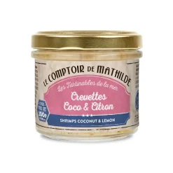 Fabrique de Styles Conserverie*Tartinable de crevettes coco et citron - 100gr