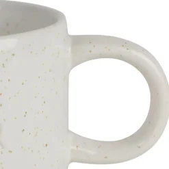 Fabrique de Styles Tasses Et Mugs*Tasse à thé amour en grès écru moucheté 30cl