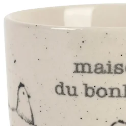 Fabrique de Styles Tasses Et Mugs*Tasse Bonheur en grès moucheté 15cl - La Ferme