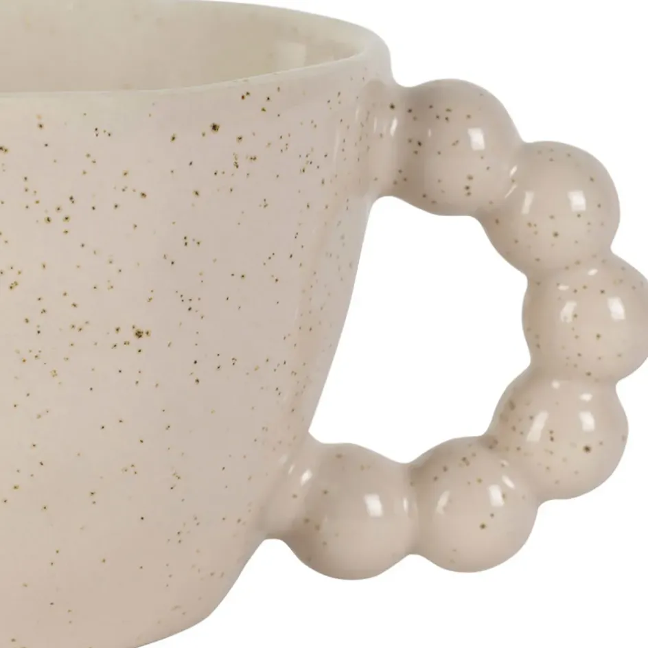 Fabrique de Styles Tasses Et Mugs*Tasse de thé en grès écru moucheté 25cl - Organic