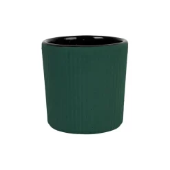 Fabrique de Styles Tasses Et Mugs*Tasse en fonte vert 12cl - Tresse