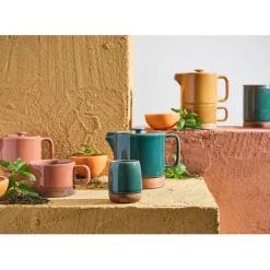 Fabrique de Styles Tasses Et Mugs*Tasse en grès émeraude 10cl - Nordika