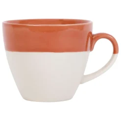 Fabrique de Styles Tasses Et Mugs*Tasse en grès et blanc - crakel