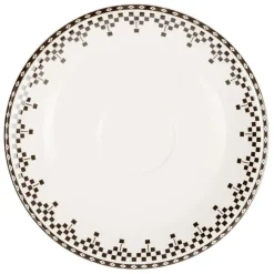 Fabrique de Styles Tasses Et Mugs*Tasse et sous tasse en faïence 50cl - Damier