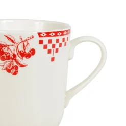 Fabrique de Styles Tasses Et Mugs*Tasse haute en faïence damier - campagne