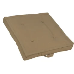 Enfant Fabrique de Styles Bains De Soleil, Chiliennes|Jardin*Tatami d'extérieur en coton 66x66cm - Colors