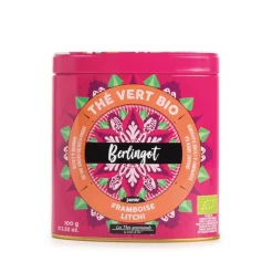 Fabrique de Styles Cafés, Thés Et Infusions*Thé vert 100g - framboise - litchi- bio