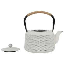 Fabrique de Styles Théières Et Cafetières*Theiere en fonte émaillé point avec filtre