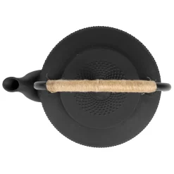 Fabrique de Styles Théières Et Cafetières*Theiere en fonte avec anse corde - point