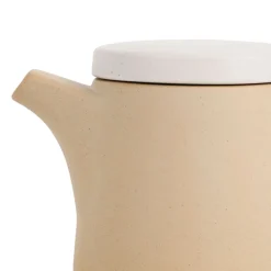 Fabrique de Styles Théières Et Cafetières*Theiere en grès mat avec filtre - terre boheme