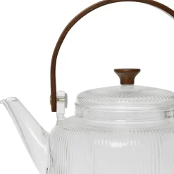 Fabrique de Styles Théières Et Cafetières*Theiere en verre borosilicate 85cl - Manarola