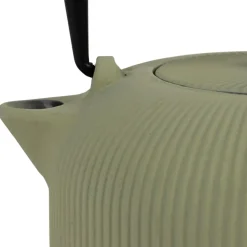 Fabrique de Styles Théières Et Cafetières*Théière en fonte avec filtre 1L - Tresse