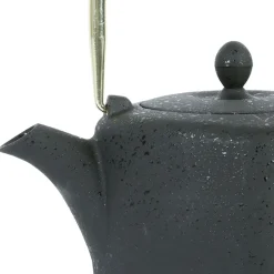 Fabrique de Styles Théières Et Cafetières*Théière en fonte et inox noir et doré 1.5L - Arty