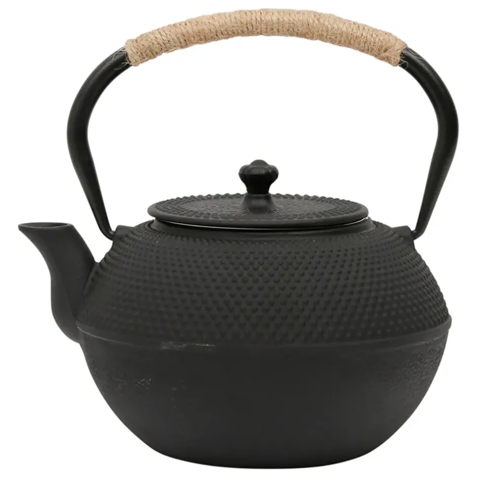 Fabrique de Styles Théières Et Cafetières*Théière en fonte avec filtre 1.2l - Picots