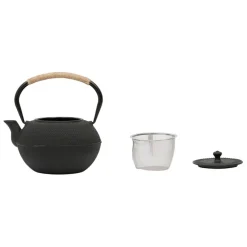 Fabrique de Styles Théières Et Cafetières*Théière en fonte avec filtre 1.2l - Picots