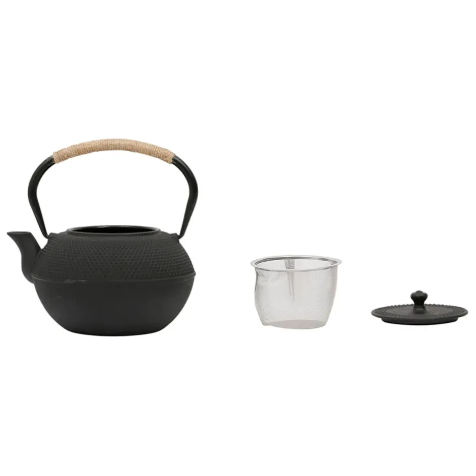 Fabrique de Styles Théières Et Cafetières*Théière en fonte avec filtre 1.2l - Picots