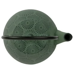 Fabrique de Styles Théières Et Cafetières*Théière en fonte e et noir - lotus