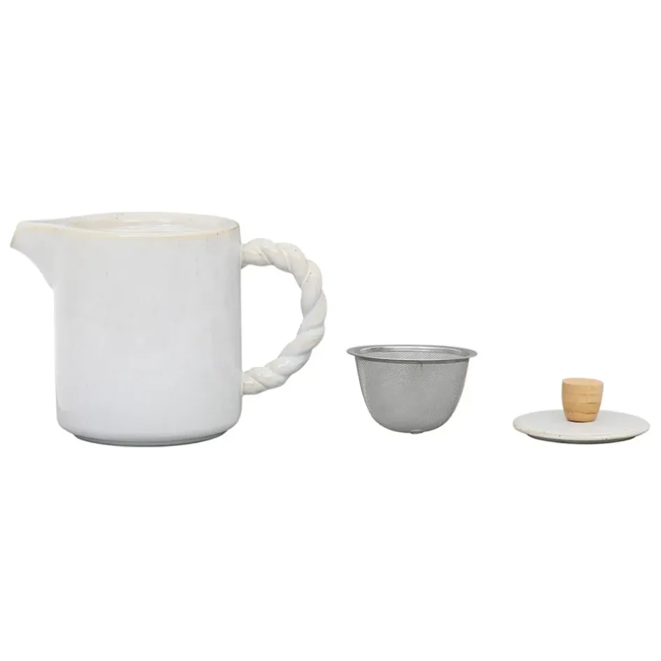 Fabrique de Styles Théières Et Cafetières*Théière en grès et filtre en inox 1l - Organic