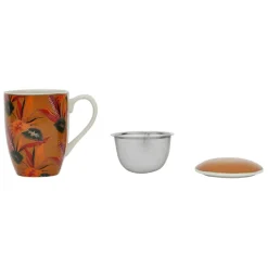 Fabrique de Styles Tasses Et Mugs*Tisanière en céramique avec filtre 37.5cl - Palmera