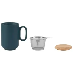 Fabrique de Styles Tasses Et Mugs*Tisanière en grès avec filtre mat - baltika