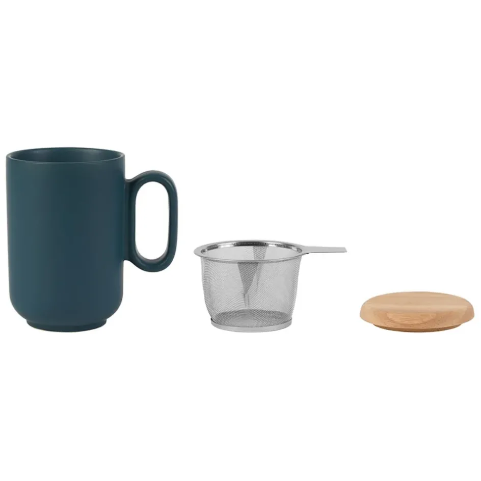 Fabrique de Styles Tasses Et Mugs*Tisanière en grès avec filtre mat - baltika