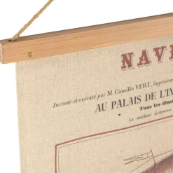 Fabrique de Styles Tableaux Et Toiles*Toile en tissu Navire Aerien 65x85cm - Aerien