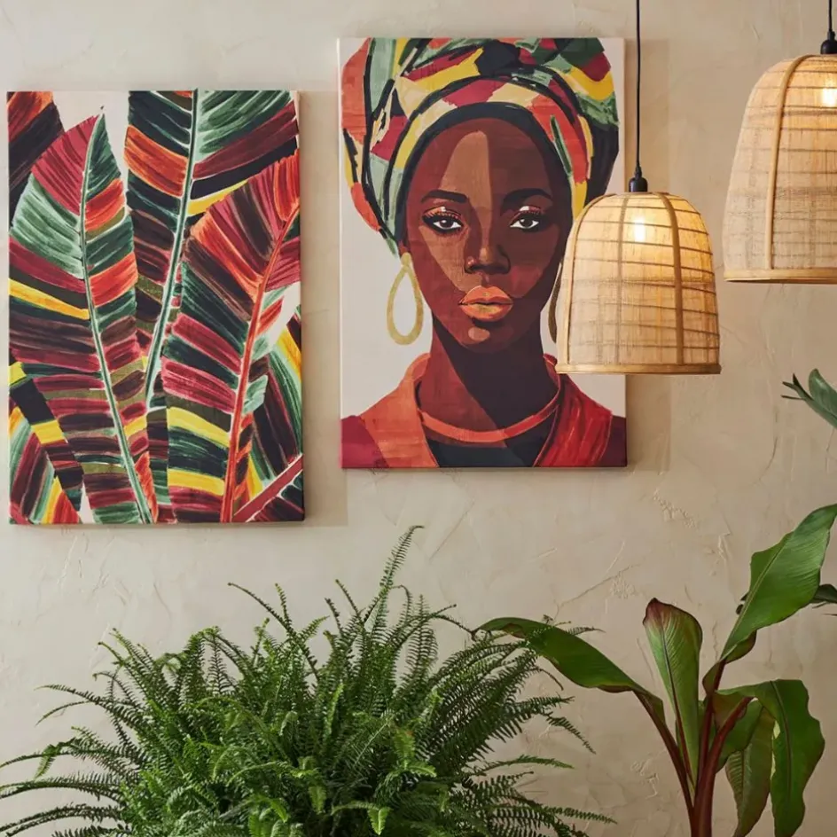 Fabrique de Styles Tableaux Et Toiles*Toile femme 60x90cm - Seguia