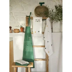 Fabrique de Styles Torchons, Tabliers Et Maniques*Torchon en coton écru 70x50cm - P'tit Légumes