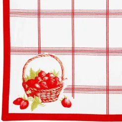 Fabrique de Styles Torchons, Tabliers Et Maniques*Torchon en coton 50x70cm - Fraises