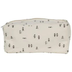 Fabrique de Styles Pochettes Et Housses*Trousse de toilette banquise en coton écru et gris - Sweetdream