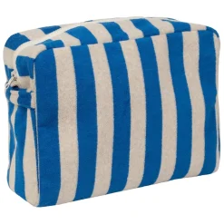 Fabrique de Styles Pochettes Et Housses*Trousse de toilette en coton rayée et blanc - Palma