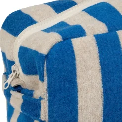 Fabrique de Styles Pochettes Et Housses*Trousse de toilette en coton rayée et blanc - Palma