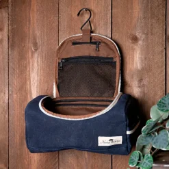 Fabrique de Styles Pochettes Et Housses*Trousse de toilette en tissu marine recyclée - Kenai