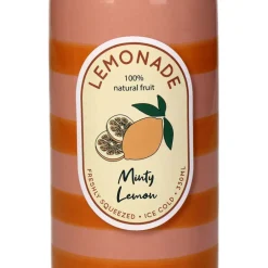 Fabrique de Styles Vases Et Soliflores*Vase bouteille citron faïence fine d6.5xh24cm