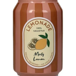 Fabrique de Styles Vases Et Soliflores*Vase canette citron faïence fine d7xh11.3cm