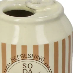 Fabrique de Styles Vases Et Soliflores*Vase canette de soda en faïence nude h11cm