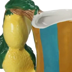 Fabrique de Styles Vases Et Soliflores*Vase citron dolomite 18x12x20cm