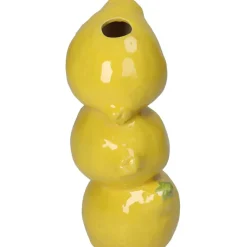 Fabrique de Styles Vases Et Soliflores*Vase citron 10.5x8.5x19.5cm