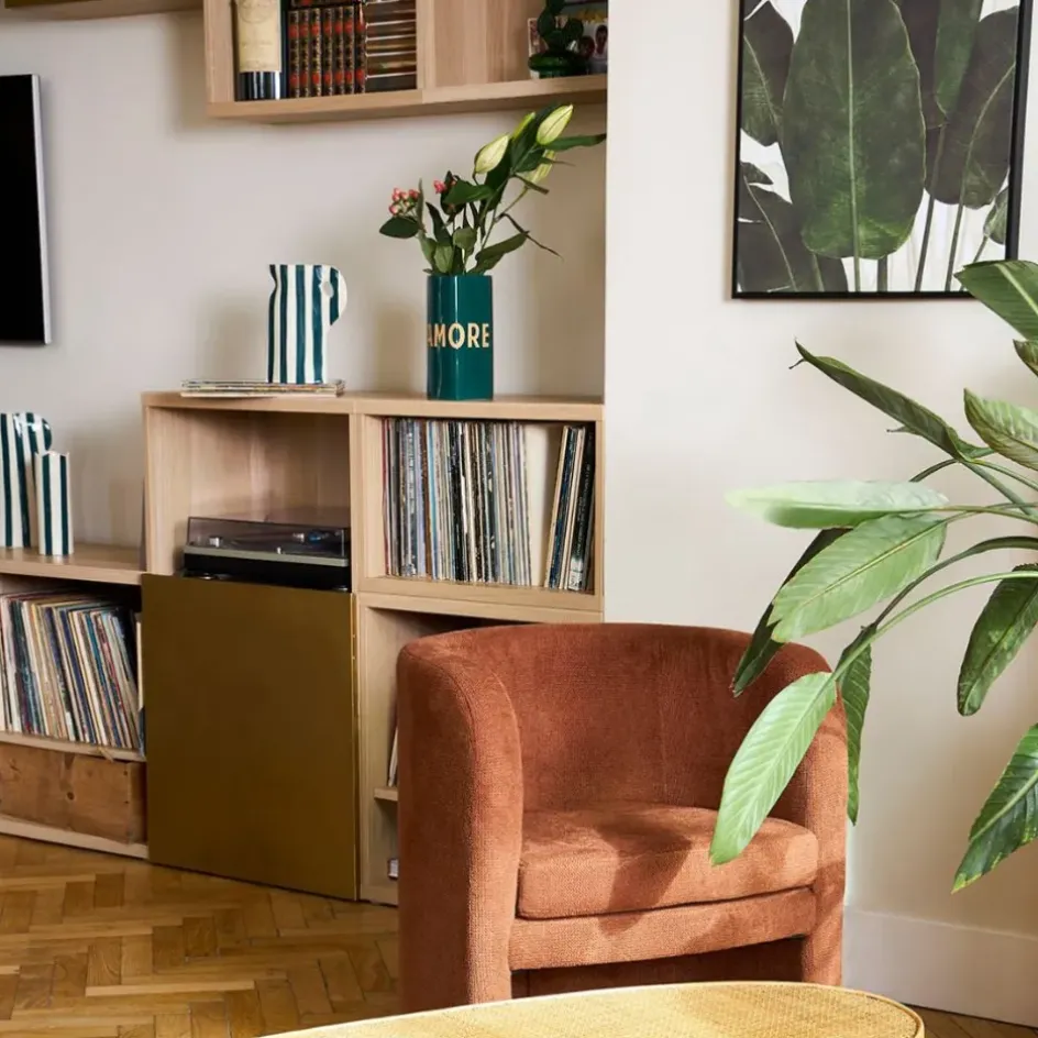 Fabrique de Styles Vases Et Soliflores*Vase coeur en grès "Amore" émeraude h24cm - Funky