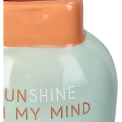 Fabrique de Styles Vases Et Soliflores*Vase crème solaire en faïence h19cm