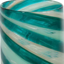 Fabrique de Styles Vases Et Soliflores*Vase cylindrique en verre émeraude h25cm - Sablon