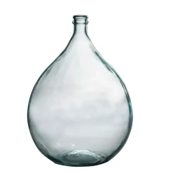 Fabrique de Styles Vases Et Soliflores*Vase dame jeanne en verre recyclé 34l