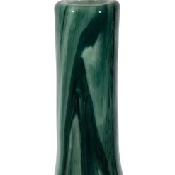Fabrique de Styles Vases Et Soliflores*Vase dame-jeanne en verre vert et blanc h50cm - Silicio