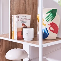 Fabrique de Styles Vases Et Soliflores*Vase en porcelaine en mains h23cm - Visage-Arty