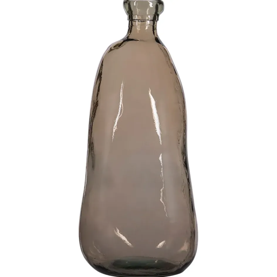 Fabrique de Styles Vases Et Soliflores*Vase en verre recyclé sablé d34xh73cm - Simplicity