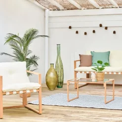 Fabrique de Styles Vases Et Soliflores*Vase en verre recycle h59cm - Firenza