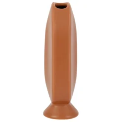 Fabrique de Styles Vases Et Soliflores*Vase face 9x5.5xh17.5cm gres