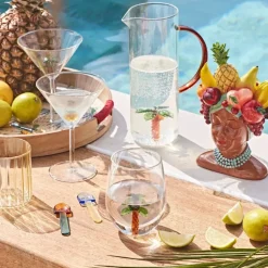 Fabrique de Styles Verres À Alcool*Verre à cocktail palmier 25cl - Colorea