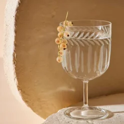 Fabrique de Styles Verres À Eau Et Gobelets*Verre à pied en verre borosilicate 25cl - Azelie