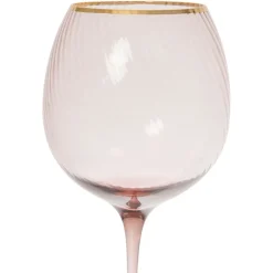 Fabrique de Styles Verres À Vin*Verre a vin figue et doré 60cl - Funny